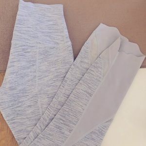 Lululemon full on luxtreme scallop crop leggings